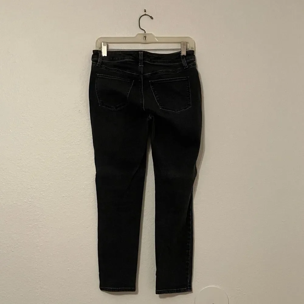 Gray Black Talbots Slim Ankle Jeans